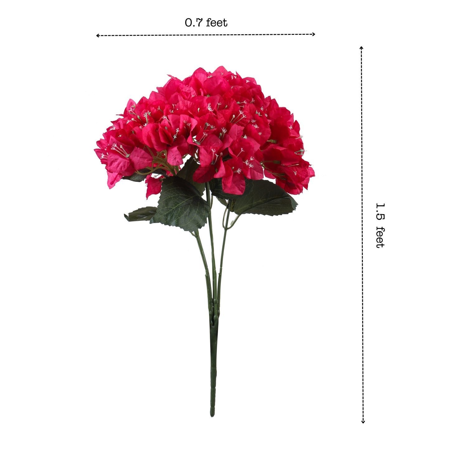 Artificial Bougainvillea Bouquets (Set of 2, 1.5 Feet)