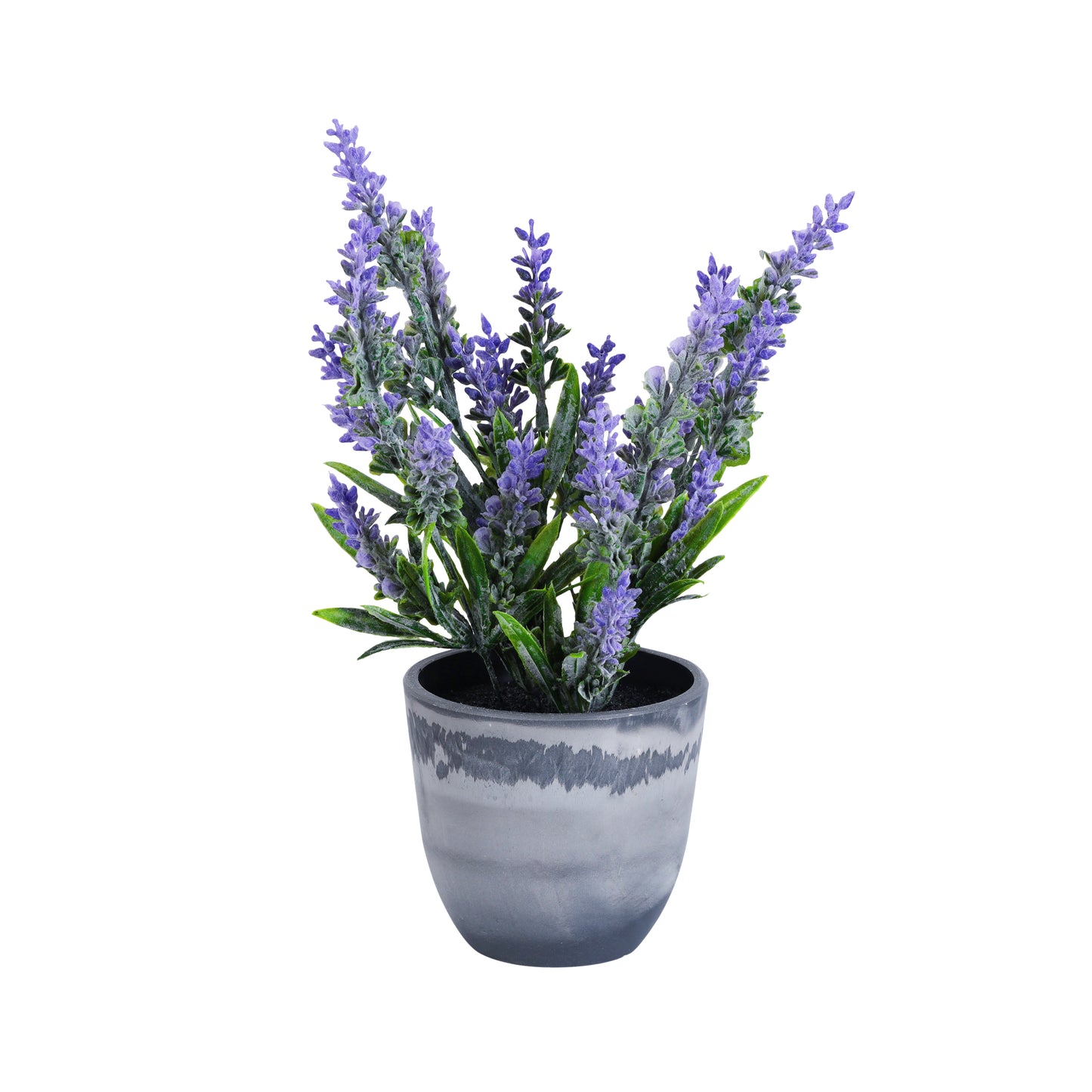 Artificial Potted Lavender Plant (Set of 2, 20 cm)