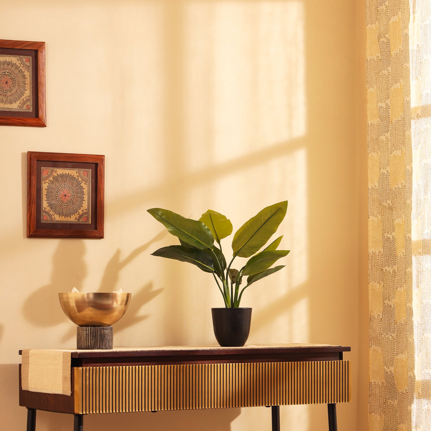 Artificial Potted Banana Plant (2 Feet)