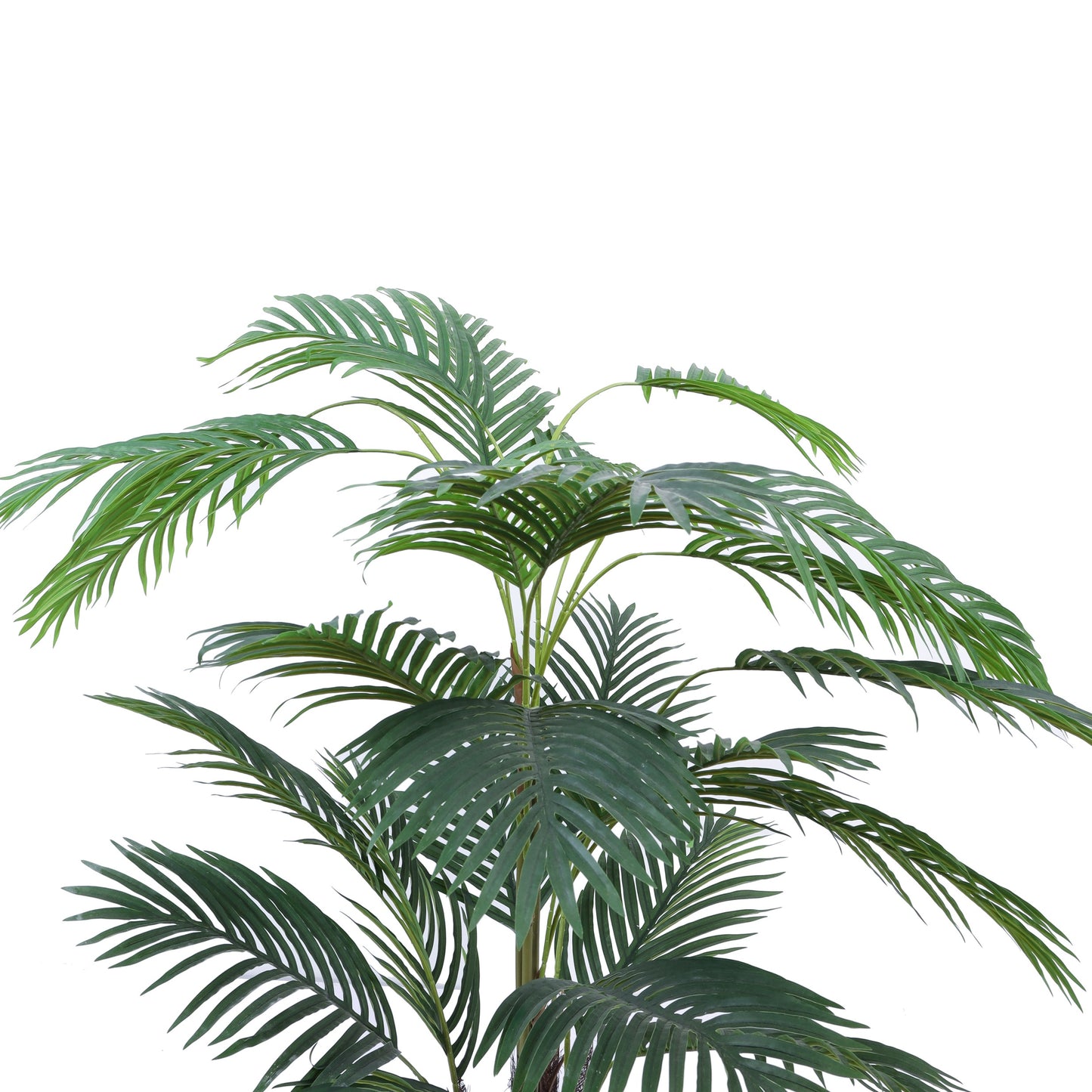 Artificial Areca Palm Plant in Black Pot (4.2 Feet)