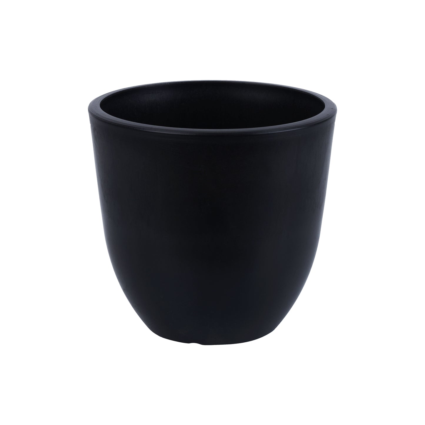 Set of 4 Black FRP Pots (5 inches)
