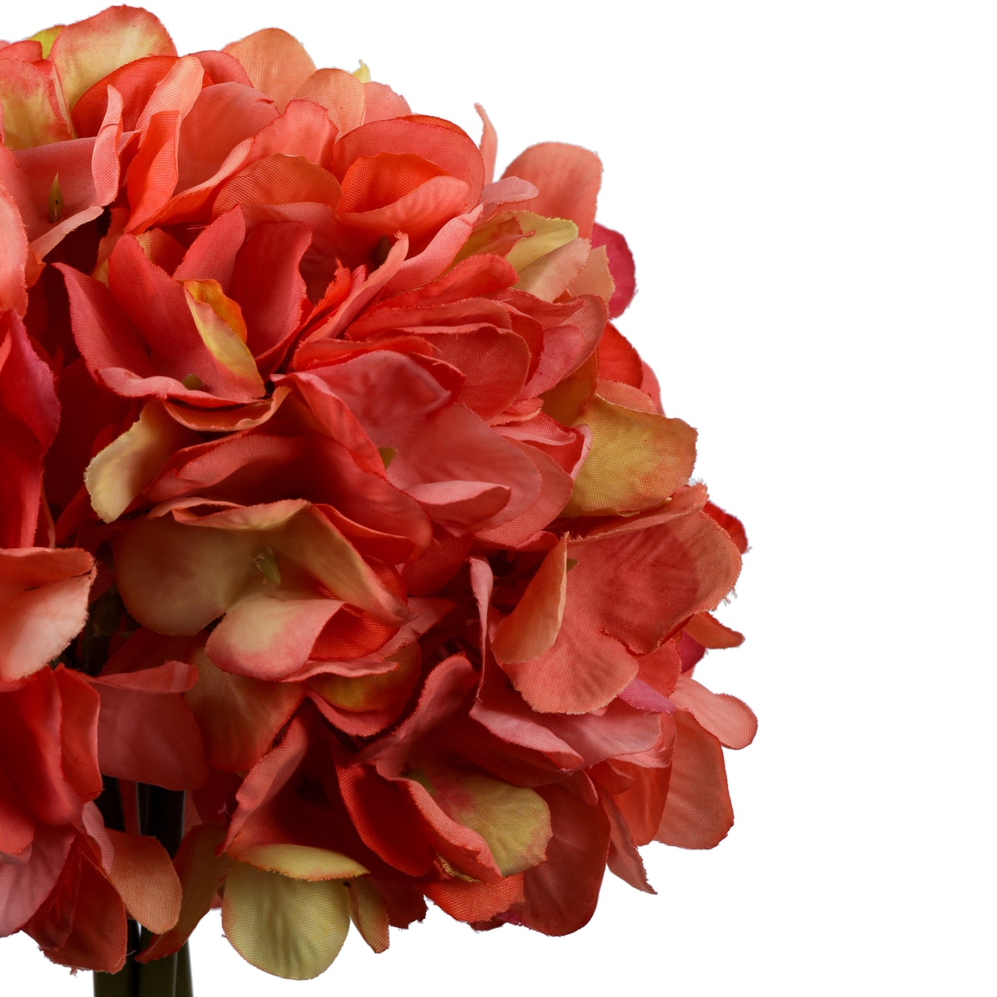 Artificial Hydrangea Flower Bouquet (1 Foot, Pink)