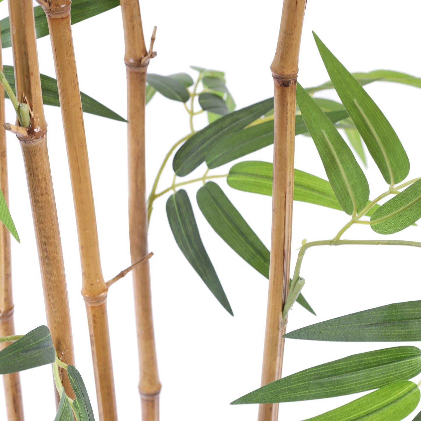 Artificial Bamboo Plant in Black Pot (5 Feet)
