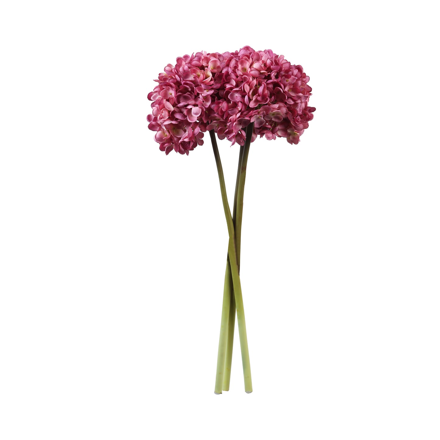 Artificial Hydrangea Flower Sticks (3 Sticks, 1.6 Feet, Purple)