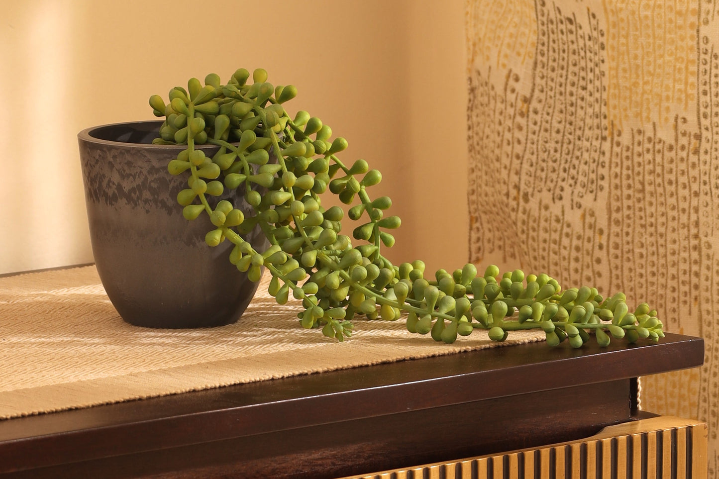 Artificial Hanging Succulent Vine (0.5 Feet)