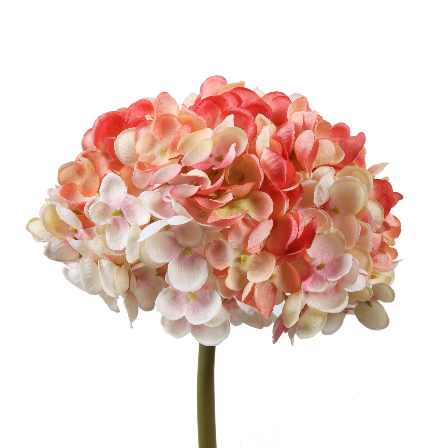 Artificial Hydrangea Flower Sticks (3 Sticks, 1.6 Feet, Pink)