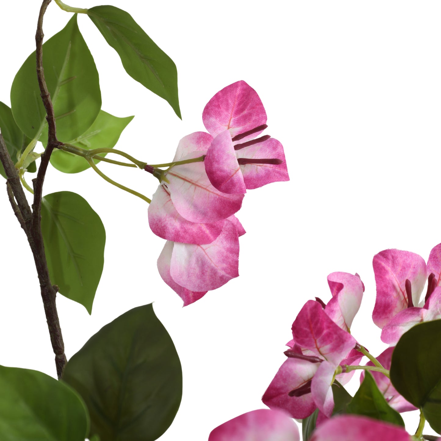 Artificial Bougainvillea Plant for Home Décor – Realistic Indoor Plant (With Pot, 5 Feet)