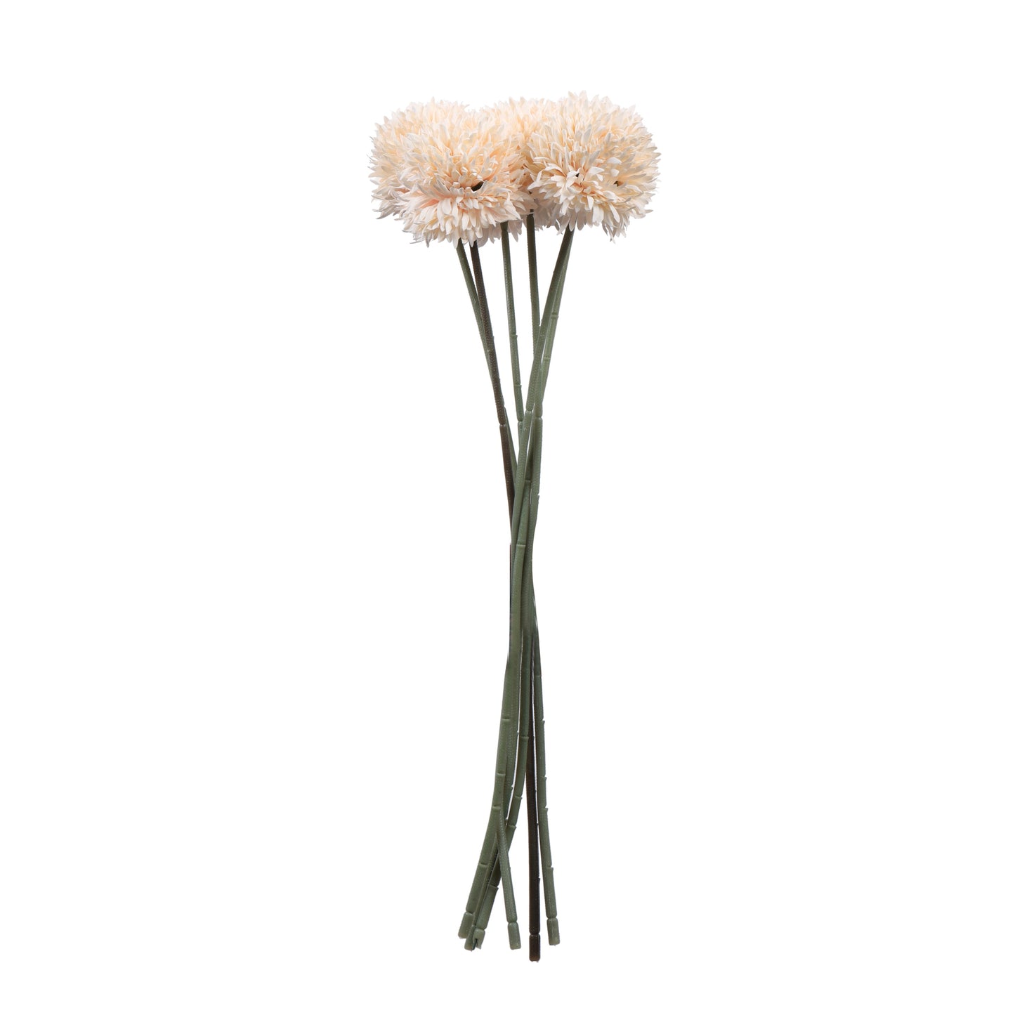 Artificial Chrysanthemum Flower Sticks (6 Sticks, 1.5 Feet, Cream)