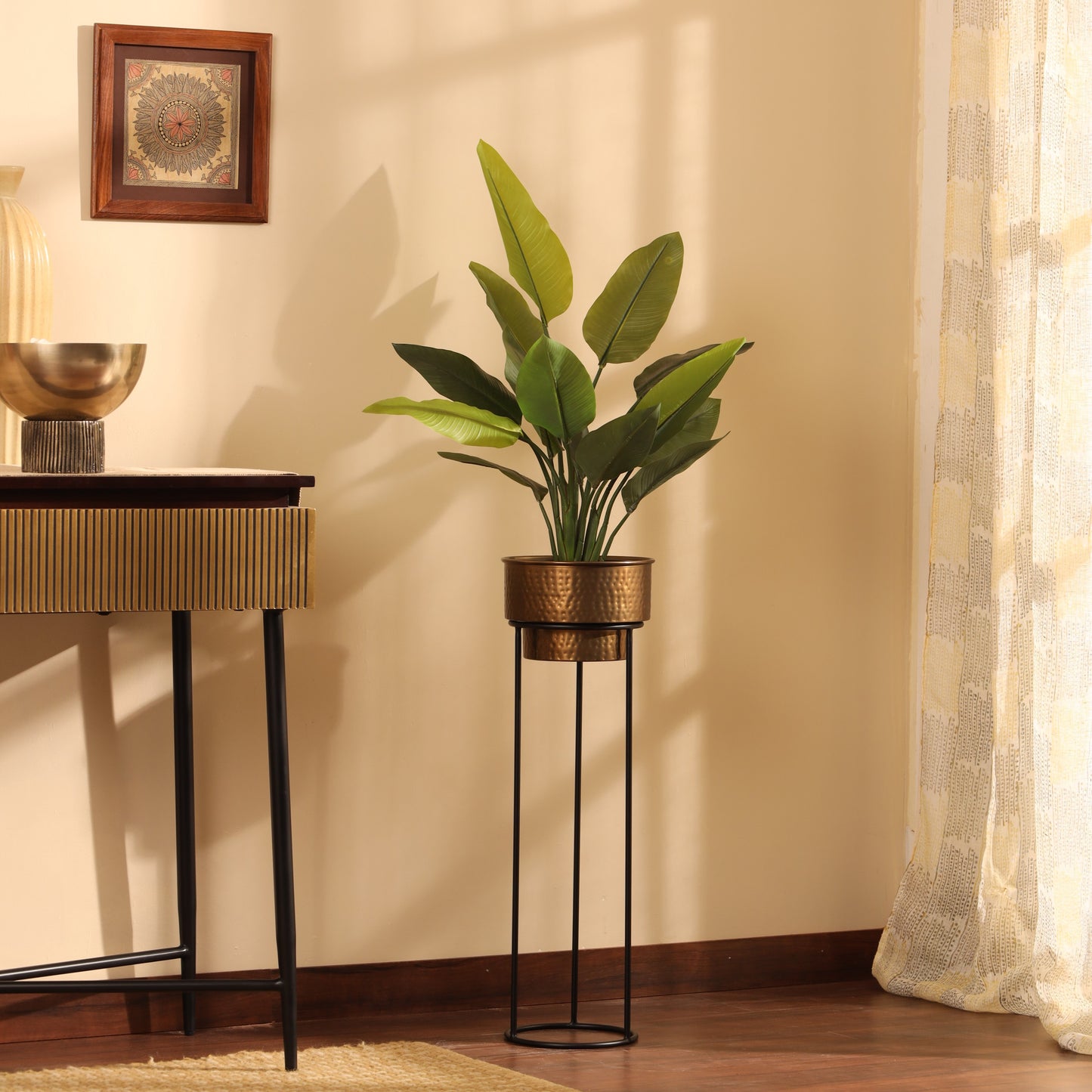 Artificial Banana Potted Plant (2 Feet)