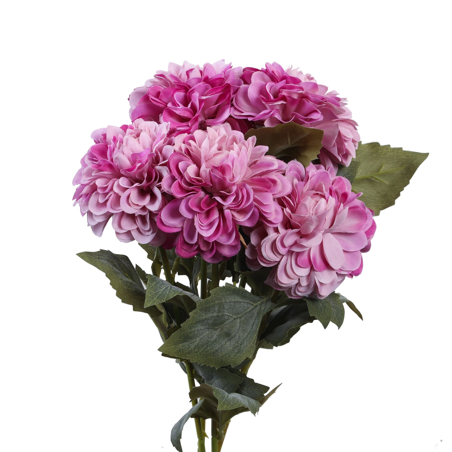 Artificial Chrysanthemum Flower Sticks (5 Sticks, 1.6 Feet, Purple)