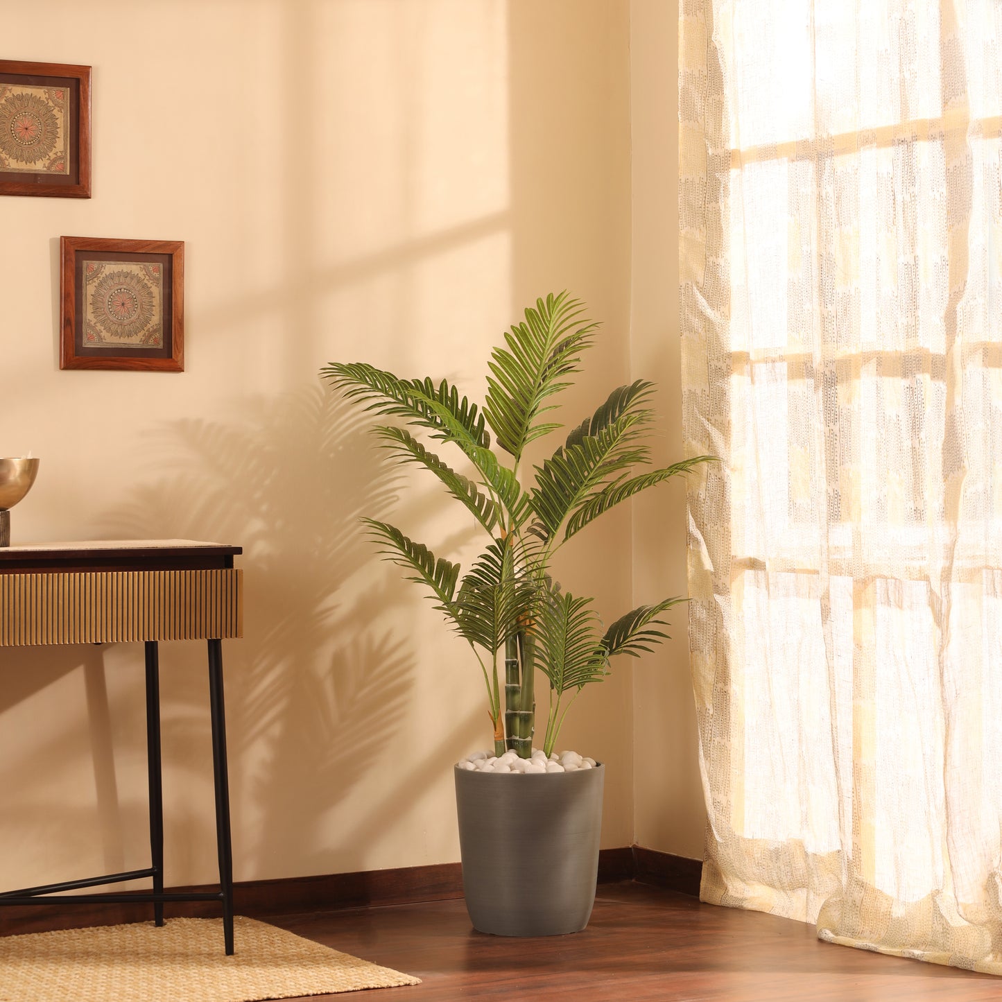 Verdant Planter (Medium, 12x13 inches, Slate Grey)
