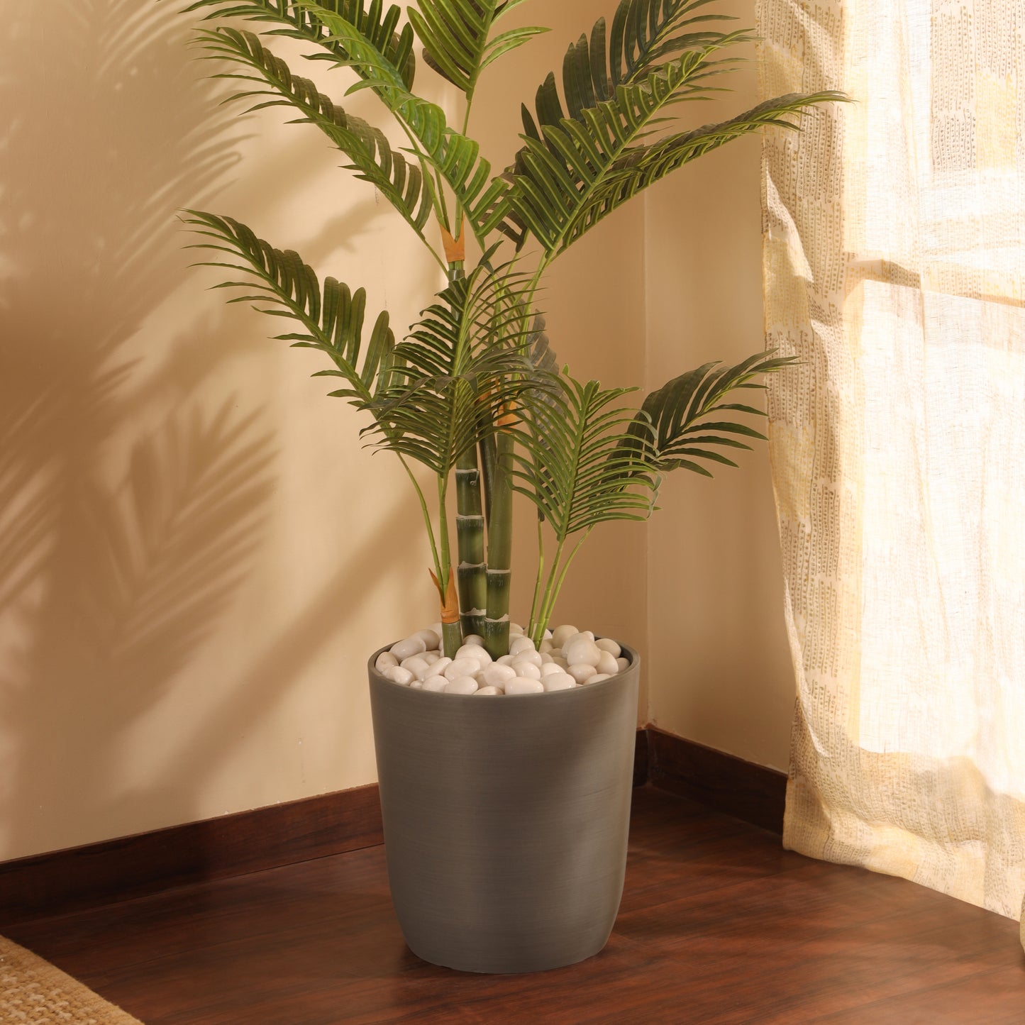 Verdant Planter (Medium, 12x13 inches, Slate Grey)