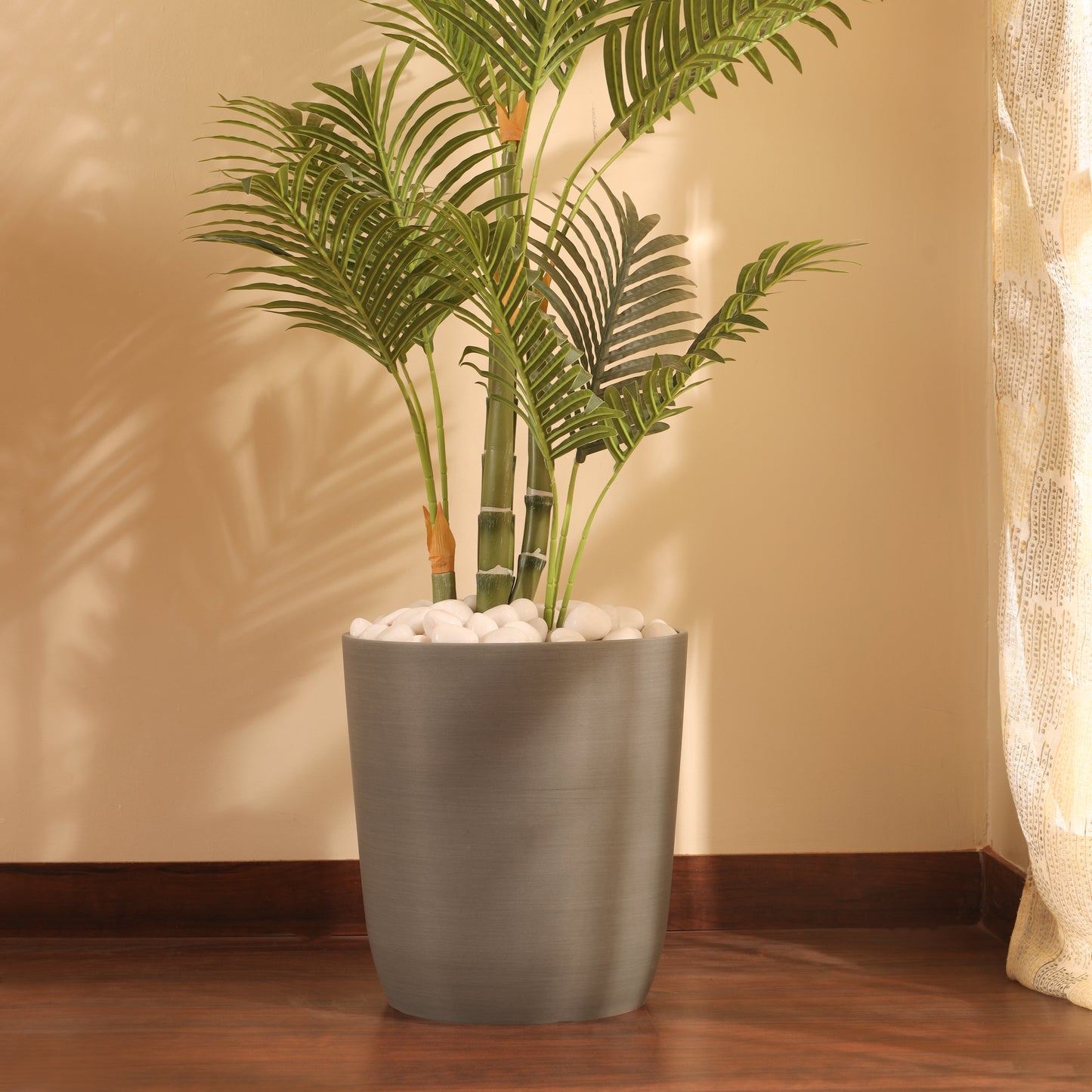 Verdant Planter (Medium, 12x13 inches, Slate Grey)