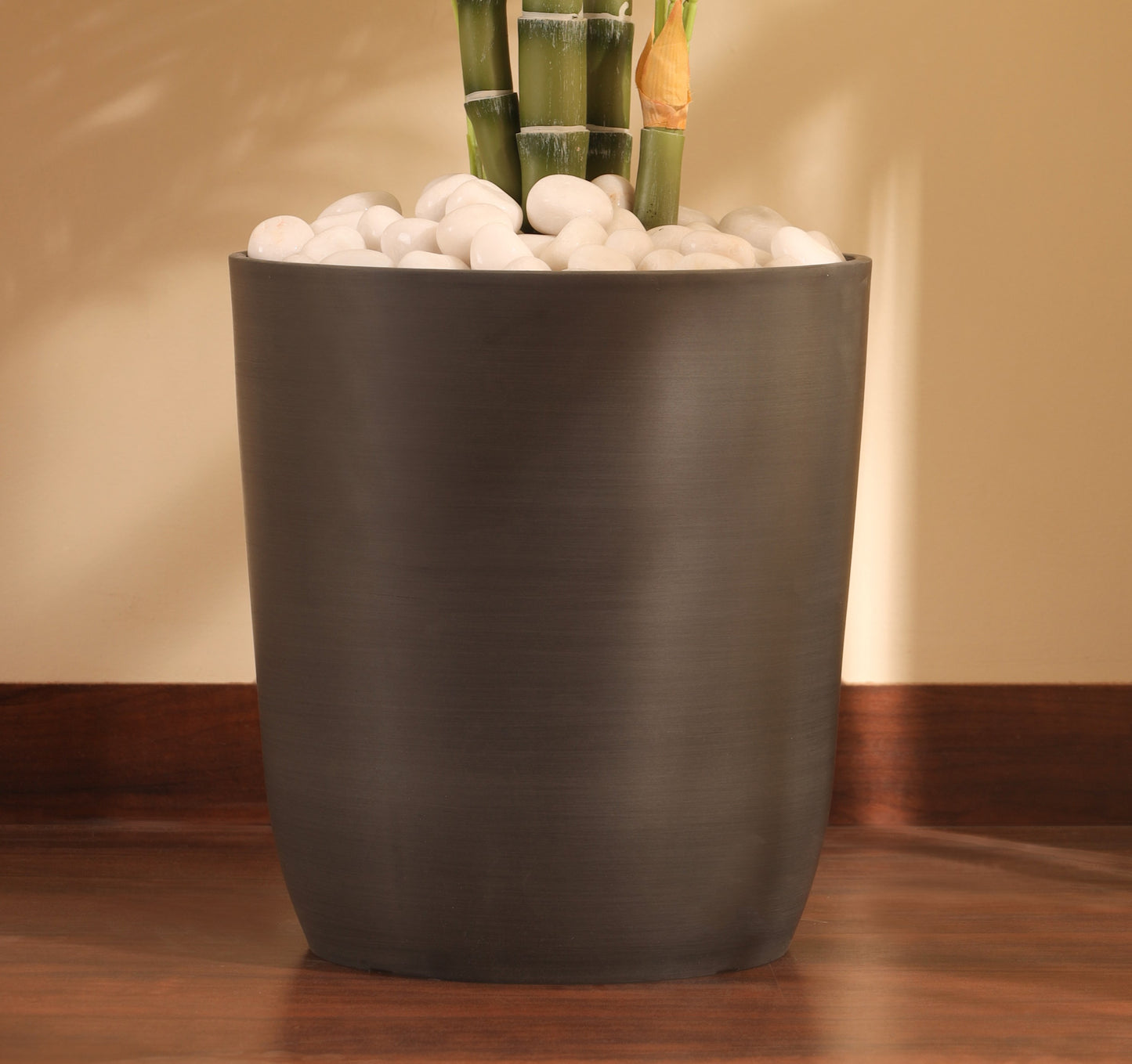 Verdant Planter (Medium, 12x13 inches, Slate Grey)