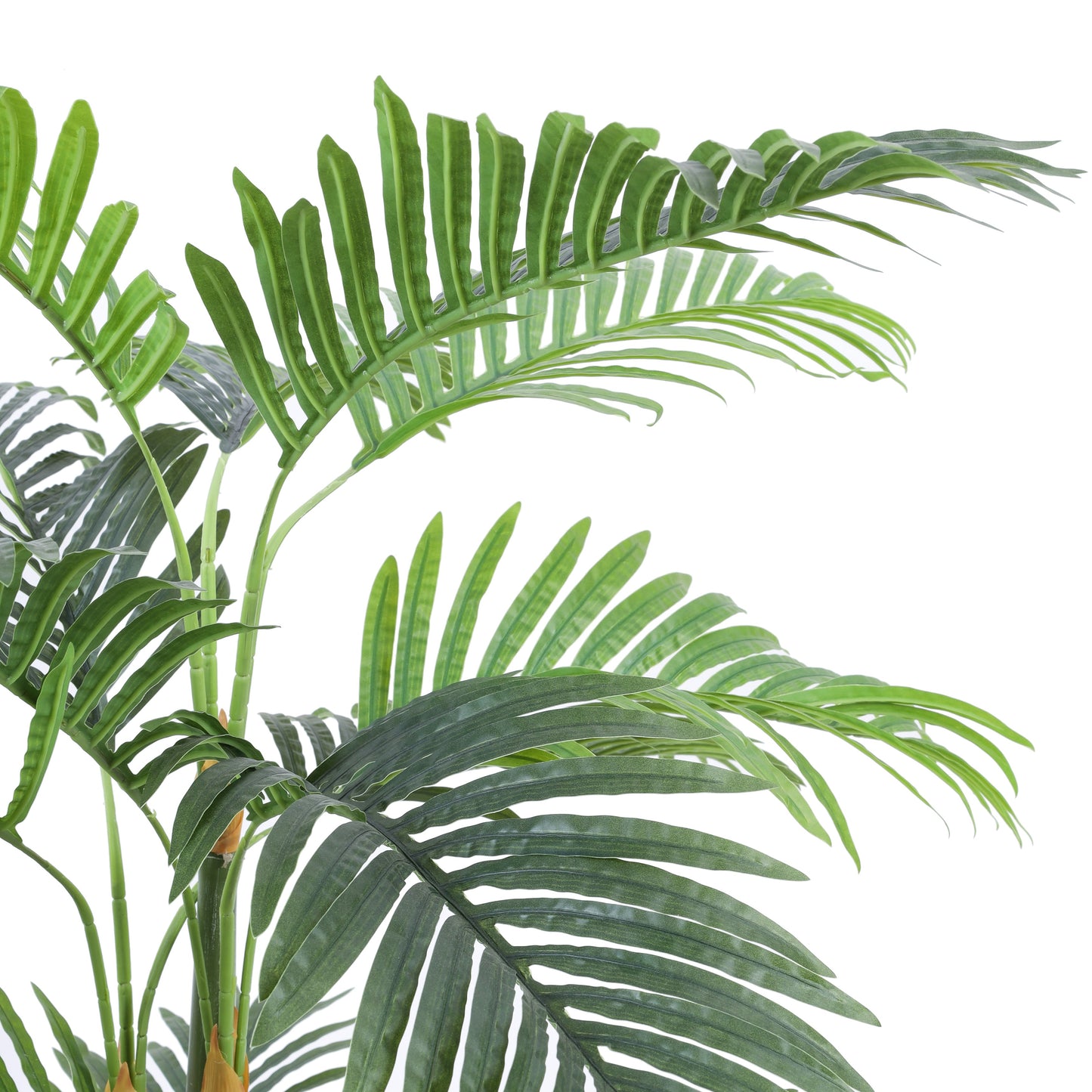 Artificial Areca Palm Plant in Black Pot (3.2 Feet)