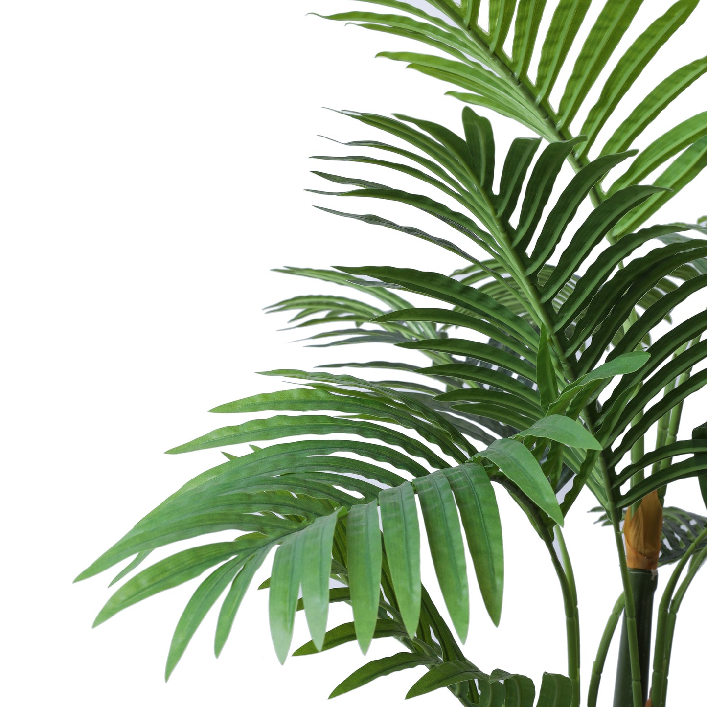 Artificial Areca Palm Plant in Black Pot (3.2 Feet)
