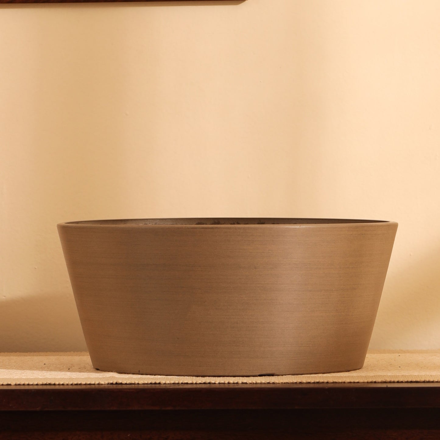 Taupe Succulents, Plants and Bonsai Tray Planter