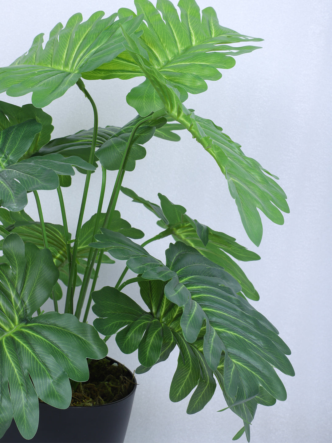 1.8 Feet Luxe Artificial Philodendron Plant with 12 Big Leaves with Pot- Premium Artificial Plant for Home and Interior Decor for indoor and outdoor use 