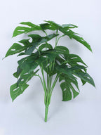 1.8 Feet Luxe Faux Monstera Plant with 12 Big Leaves with Pot- Premium Artificial Plant for Home and Interior Decor for indoor and outdoor use 