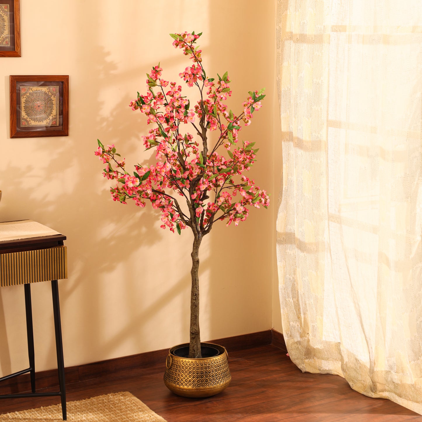 Cherry Blossom Plant – With Pot (5 Feet, Pink)
