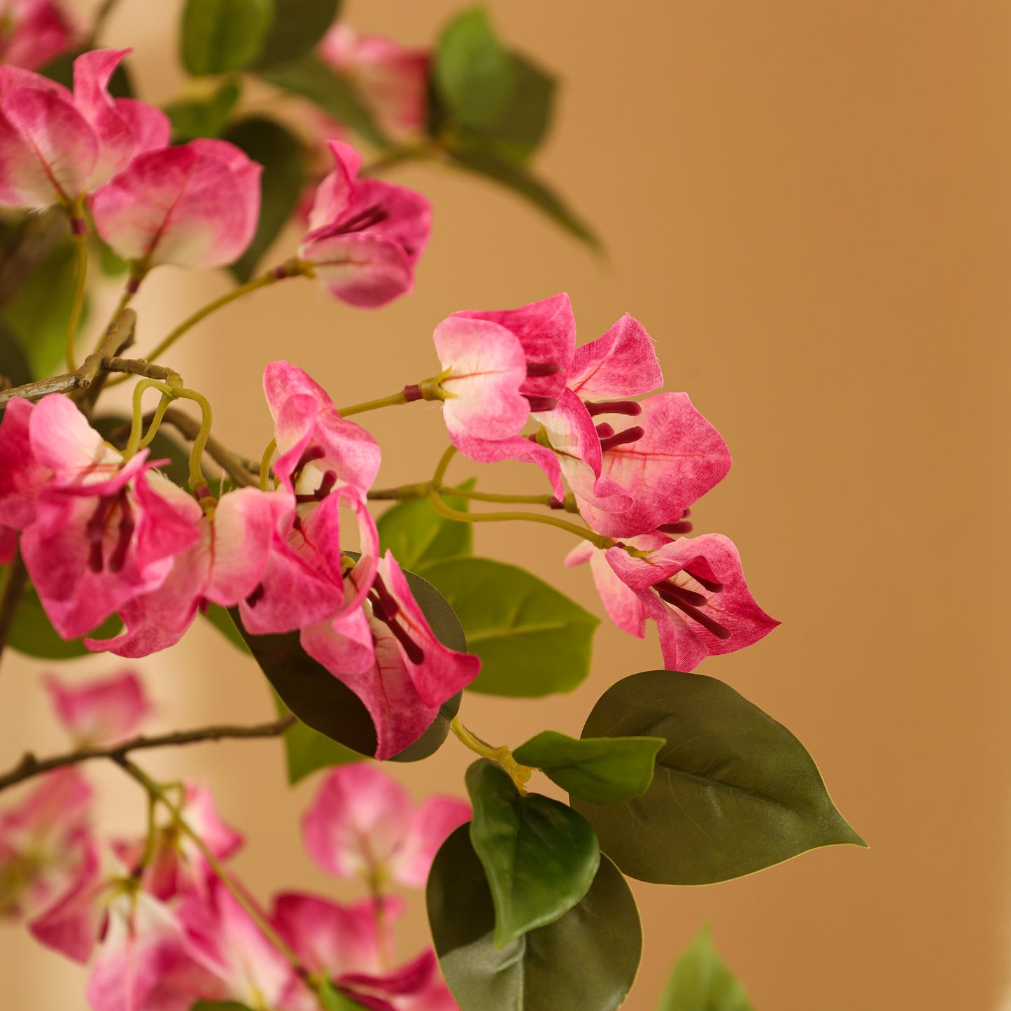 Artificial Bougainvillea Plant for Home Décor – Realistic Indoor Plant (With Pot, 5 Feet)