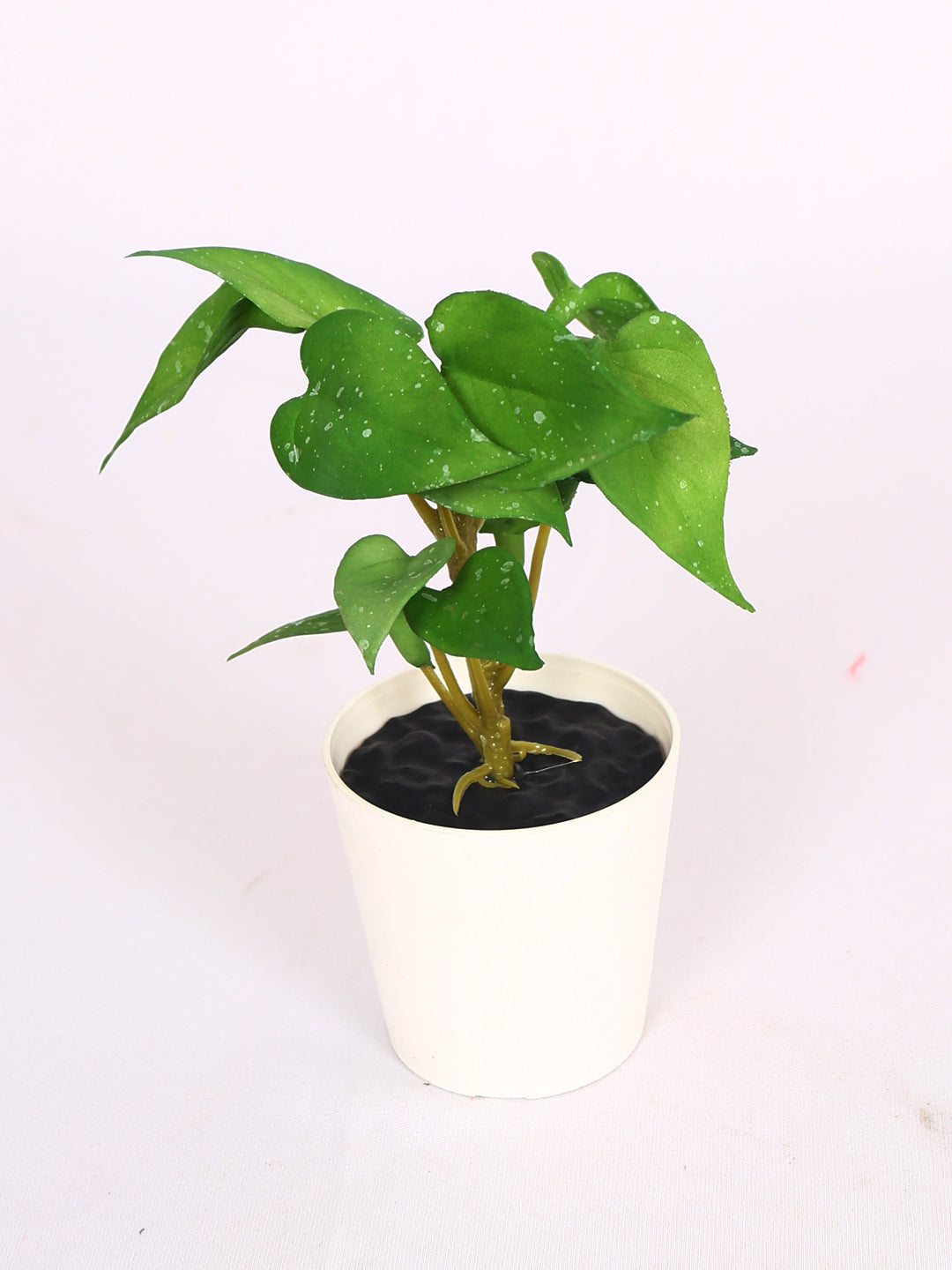 14 CM Artificial Succulent Desk Plants with Pot- Pack of 3- Premium Faux Table Plants for Home and Office Decor for indoor and outdoor use, desks, tables, kitchen tops, gardens