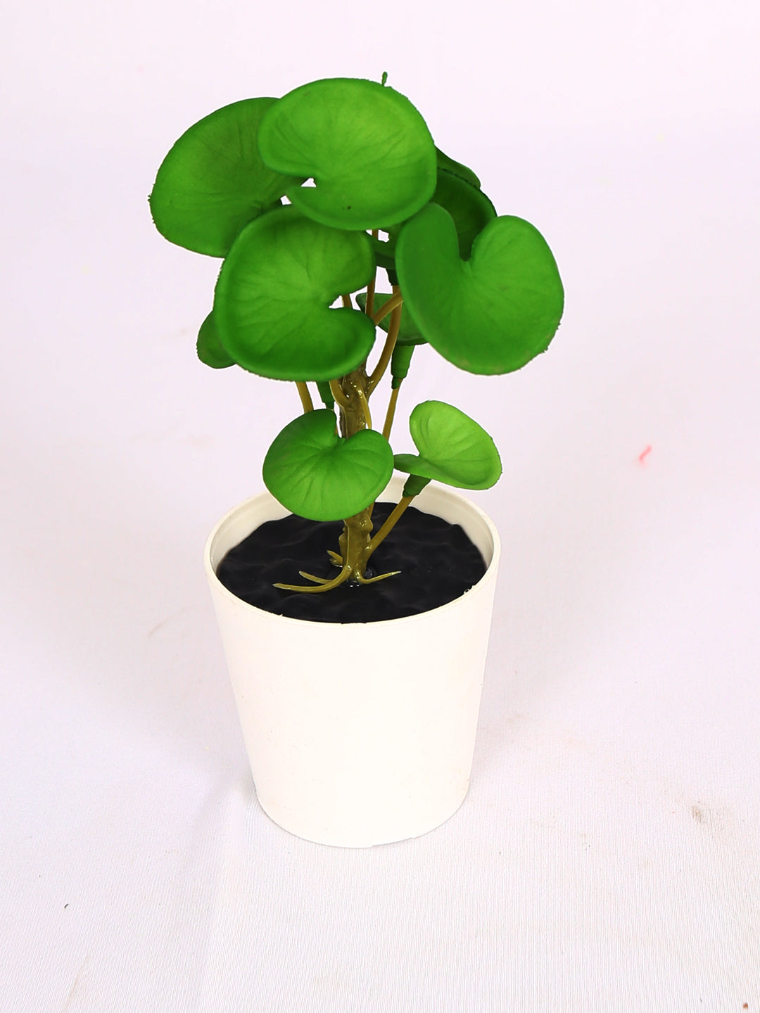 14 CM Pack of 3 Premium Artificial Succulent Desk Plants with Pot- Luxe Faux Artificial Table Plants with Pot for indoor and outdoor use for table plants , desk plants, gardens