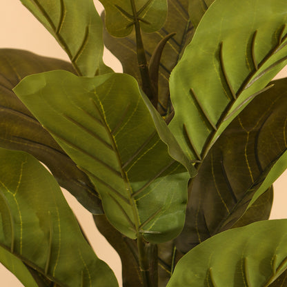 Tall Artificial Fiddle Leaf Fig Plant – With Pot (5 Feet)