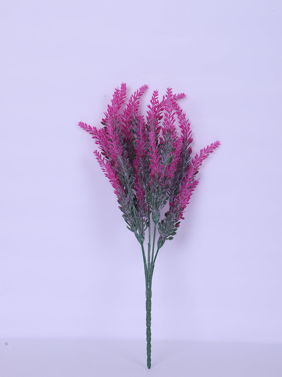 1 Foot Artificial Purple Lavender Flower Bouquets without Vase- Pack of 3- Premium Artificial Flowers for Home and Office Decor for indoor and outdoor decor 