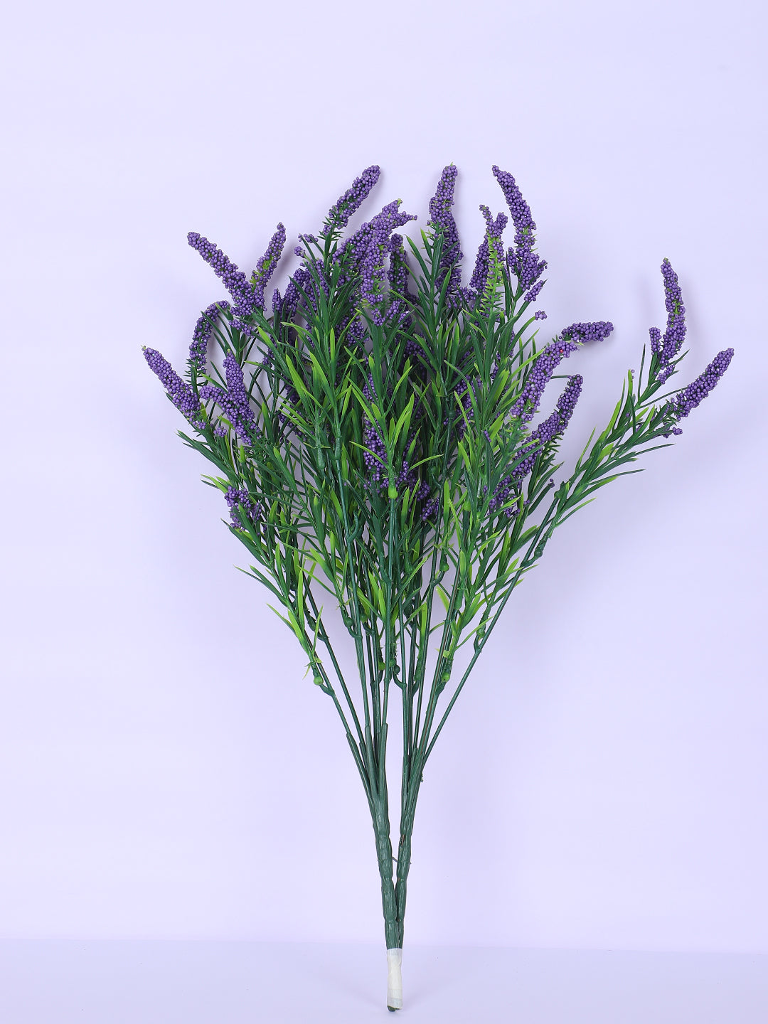 1 Foot Luxe Artificial Purple Hogla Flower Bouquets without Vase- Pack of 3- Faux Artificial Flowers for Home and Interior Decor for indoor and outdoor decor