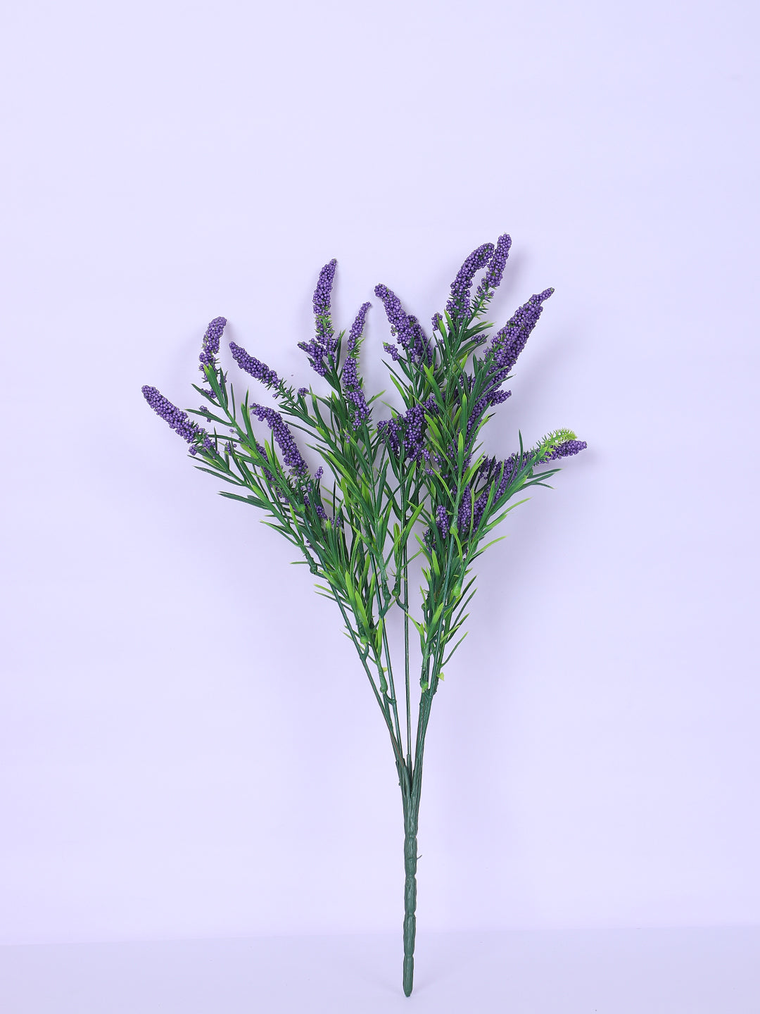 1 Foot Luxe Artificial Purple Hogla Flower Bouquets without Vase- Pack of 3- Faux Artificial Flowers for Home and Interior Decor for indoor and outdoor decor