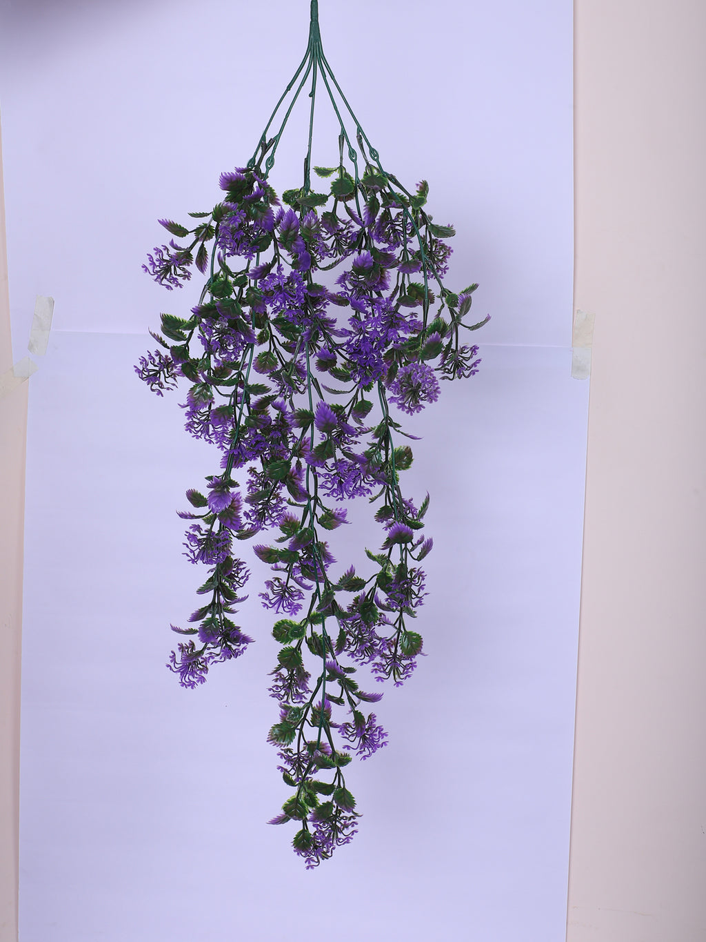 2.2 Feet Premium Artificial Blue Eucalyptus Hanging Plants - Pack of 2- Premium Artificial Hanging Plant for Home and Office Decor for indoor and outdoor use 