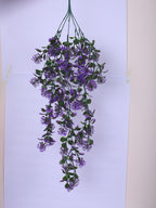 2.2 Feet Premium Artificial Blue Eucalyptus Hanging Plants - Pack of 2- Premium Artificial Hanging Plant for Home and Office Decor for indoor and outdoor use 