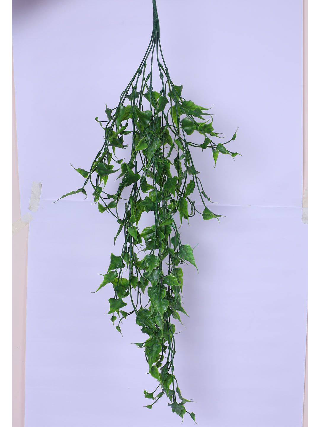  2.6 Feet Premium Artificial Green Eucalyptus Hanging Plants - Pack of 2- Premium Artificial Hanging Plant for Home and Office Decor for indoor and outdoor use  