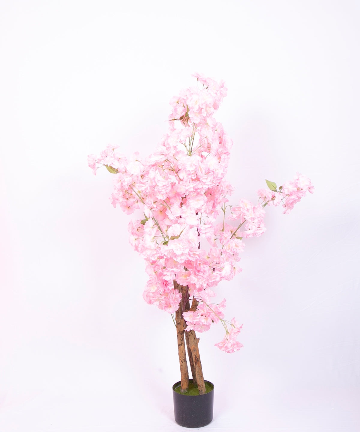 3.6 Feet Luxe Artificial Pink Cherry Blossom Flower Plant with Pot - Premium Artificial Plant for Home and Office Decor for indoor and outdoor use