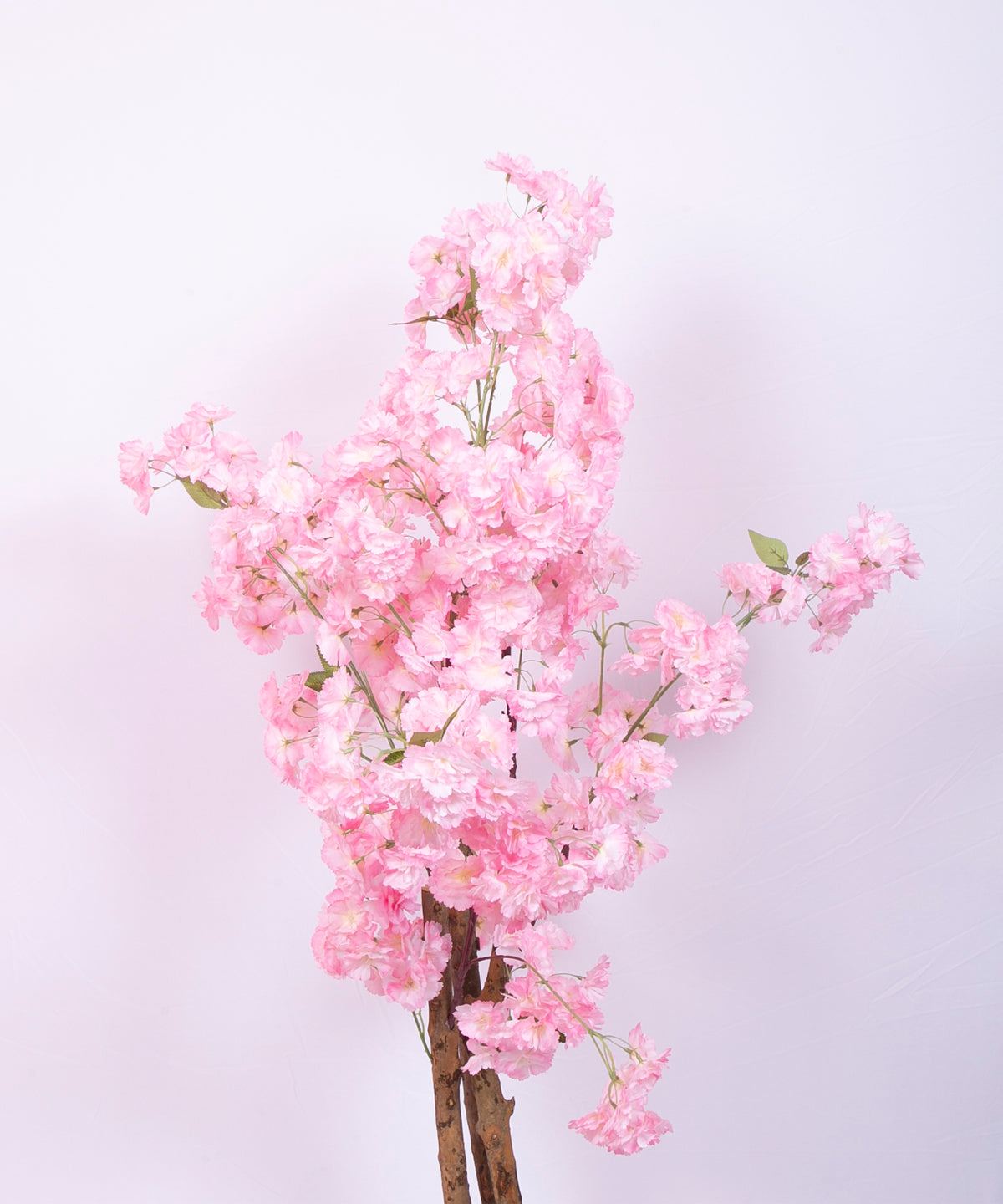 3.6 Feet Luxe Artificial Pink Cherry Blossom Flower Plant with Pot - Premium Artificial Plant for Home and Office Decor for indoor and outdoor use