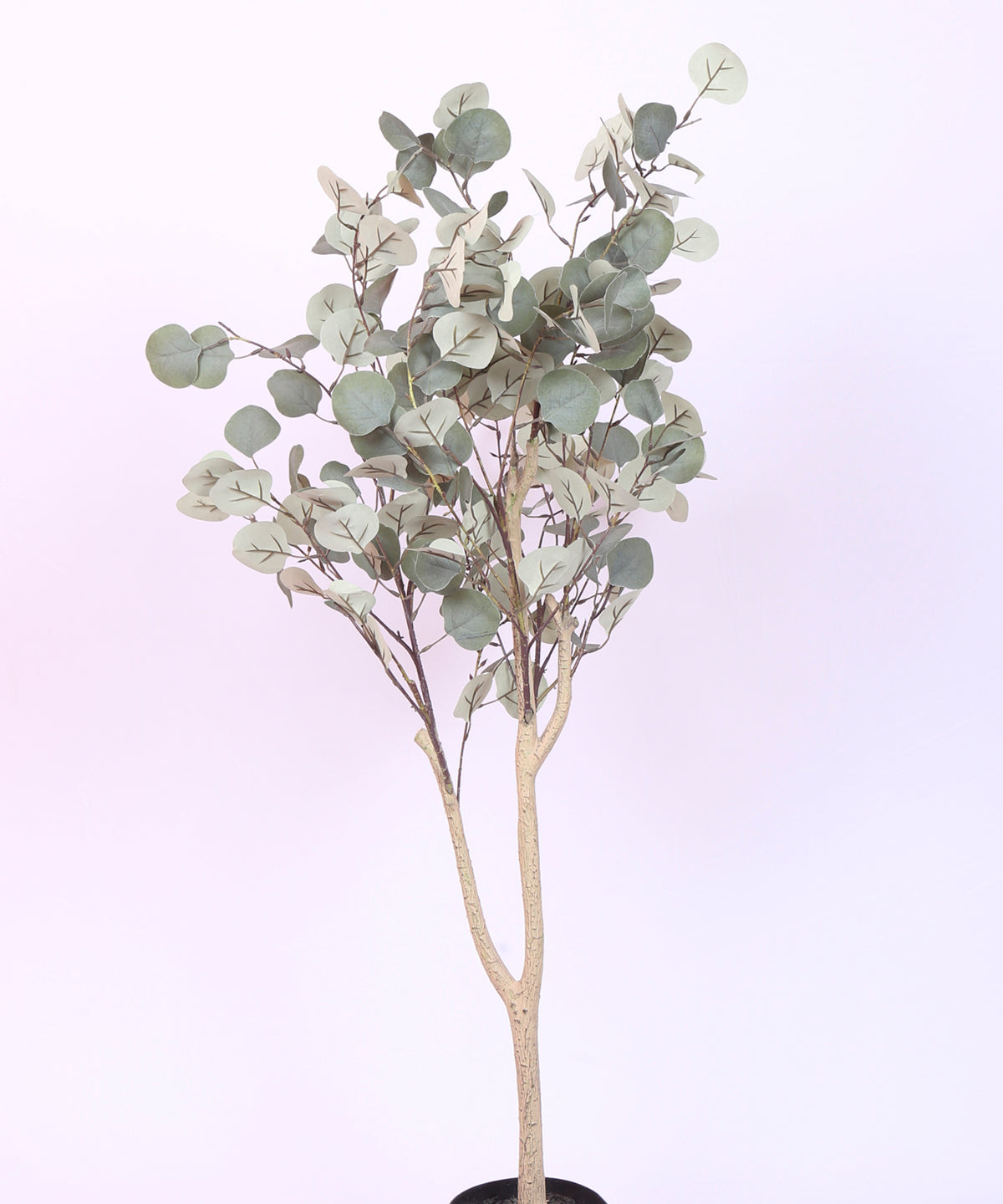 3.6 Feet Premium Artificial Light Green Eucalyptus Plant with Pot- Premium Artificial Plant for Home and Interior Decor for indoor and outdoor use