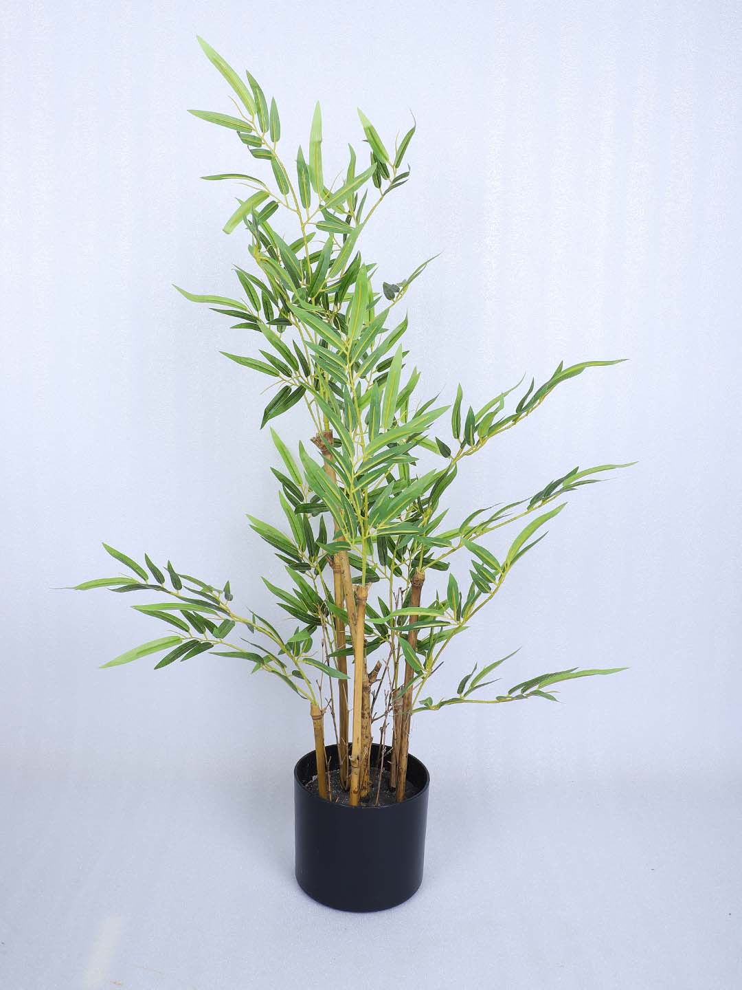 3 Feet Premium Artificial Bamboo Potted Plant - Premium Faux Plant for Home and Office Decor for indoor and outdoor use 