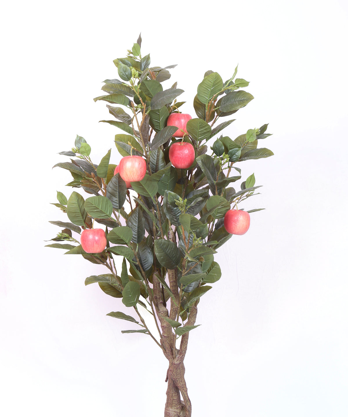 4 Feet Premium Artificial Apple Fruit Plant with Pot – Premium Artificial Plant for Home and Interior Decor for indoor and outdoor use
