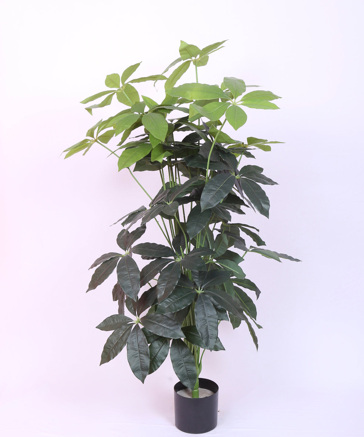 4 Feet Premium Artificial Pachira Plant with Pot - Premium Artificial Plant for Home and Interior Decor for indoor and outdoor use