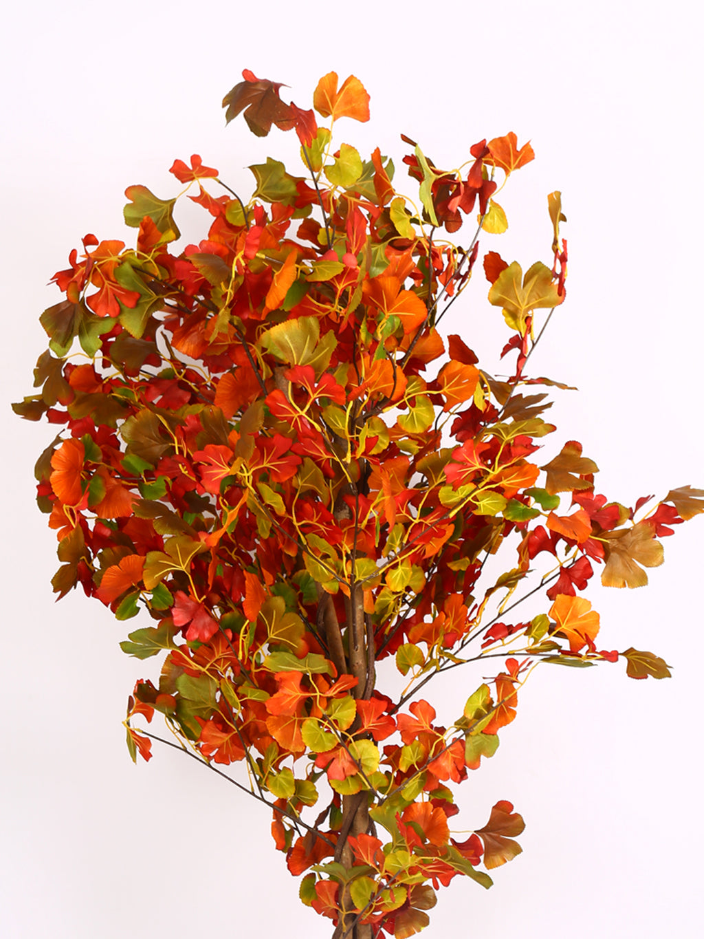 5.5 Feet Artificial Ginkgo Plant with Pot- Premium Artificial Plant for Home and Office Decor for indoor and outdoor use