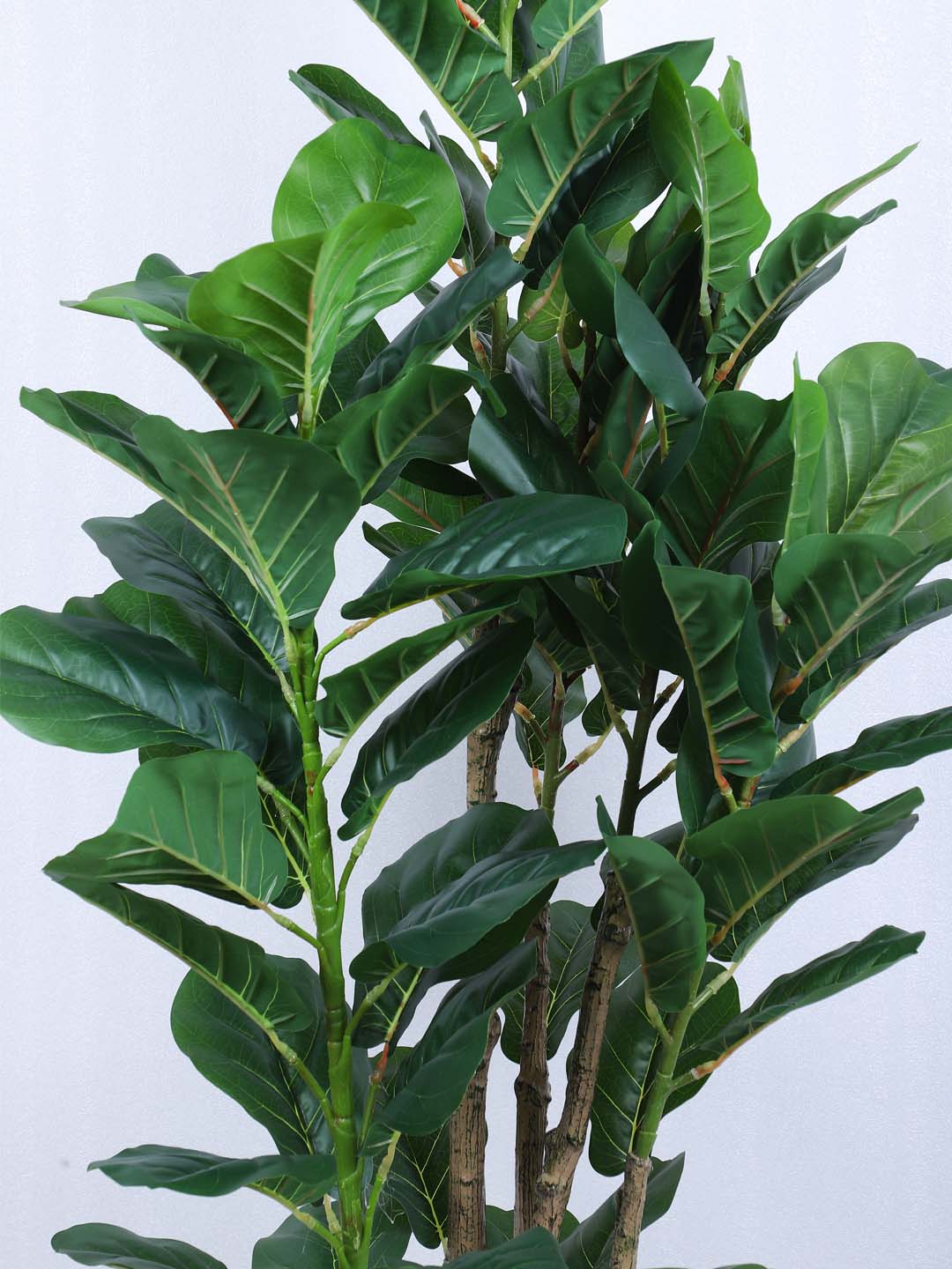 5 Feet Premium Artificial Green Fiddle Leaf Fig Potted Plant- Luxe Artificial Plant for Home and Office Decor for indoor and outdoor decor