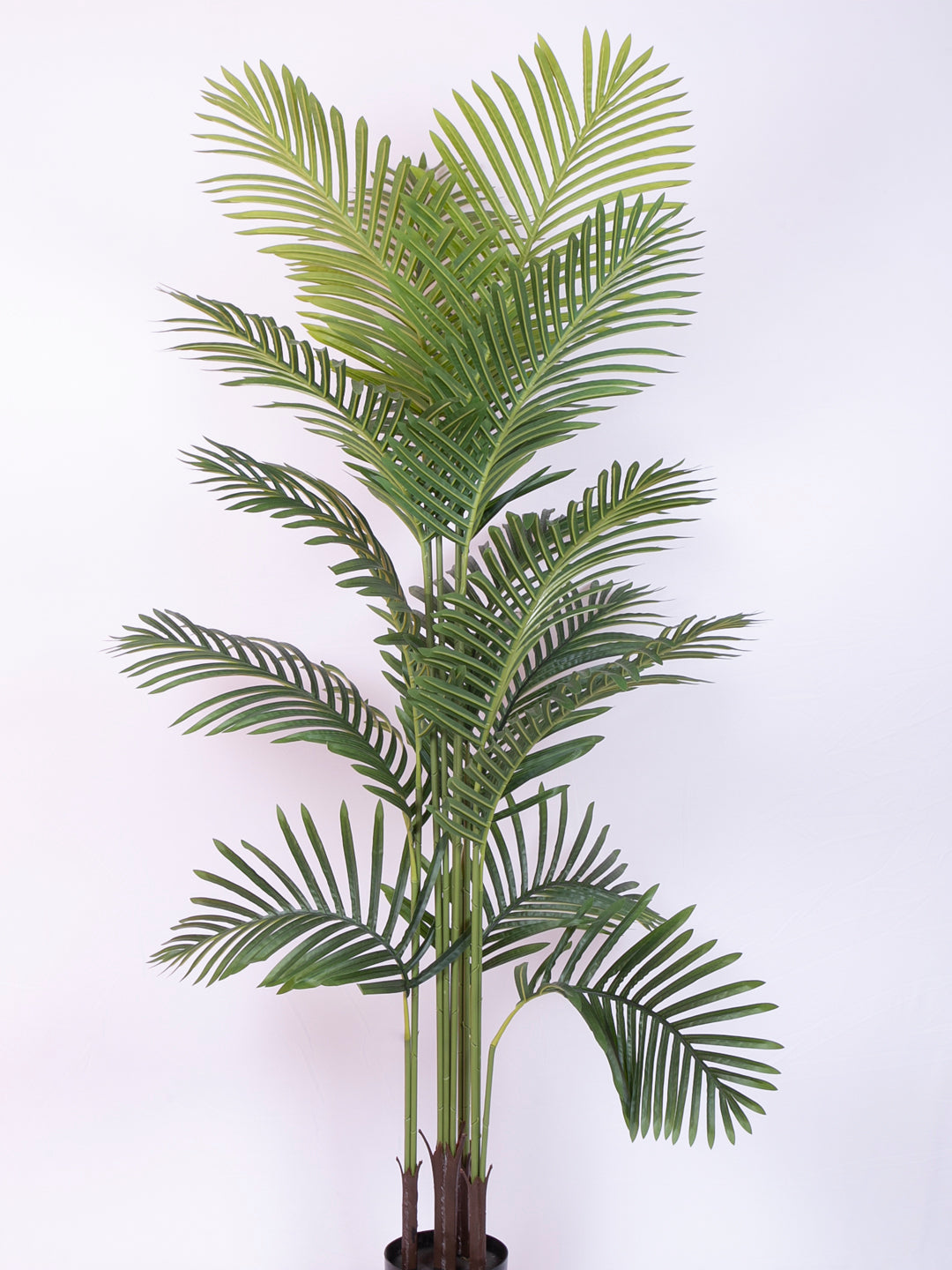 6 Feet Luxe Faux Lush Green Areca Palm Plant with Pot- Luxe Faux Plant for Interior Decor for indoor and outdoor use
