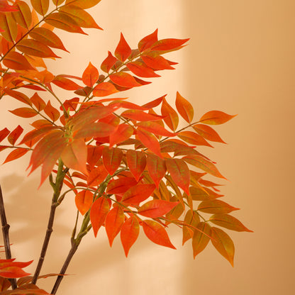 Bushy Artificial Plant – With Pot (5 Feet, Green)