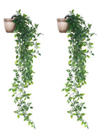 Artificial Hanging Potted Plant (3 Feet, Set of 2)