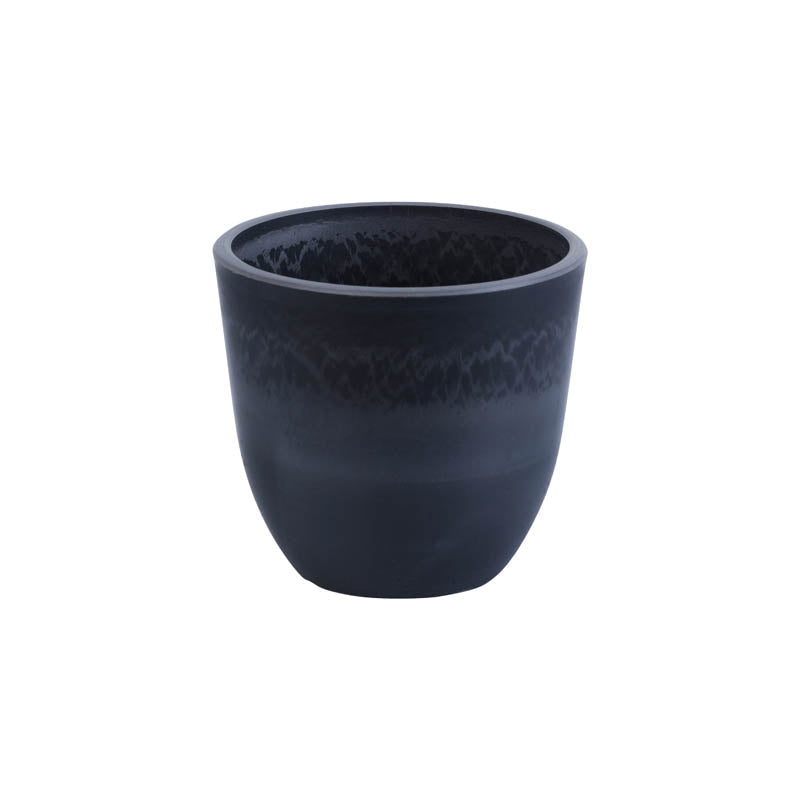 Set of 4 Slate Grey FRP Pots (0.5 Feet)