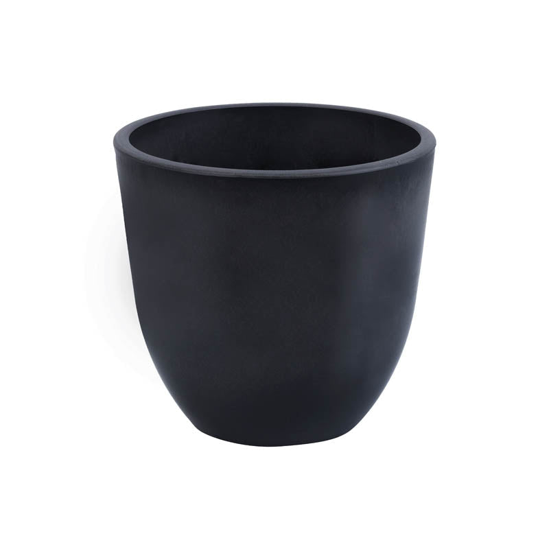 Set of 4 Black FRP Pots (0.5 Feet)