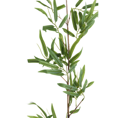 Artificial Bamboo Plant – Set of 5 Sticks – With Pot (5 Feet)