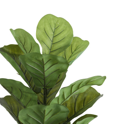 Tall Artificial Fiddle Leaf Fig Plant – With Pot (5 Feet)