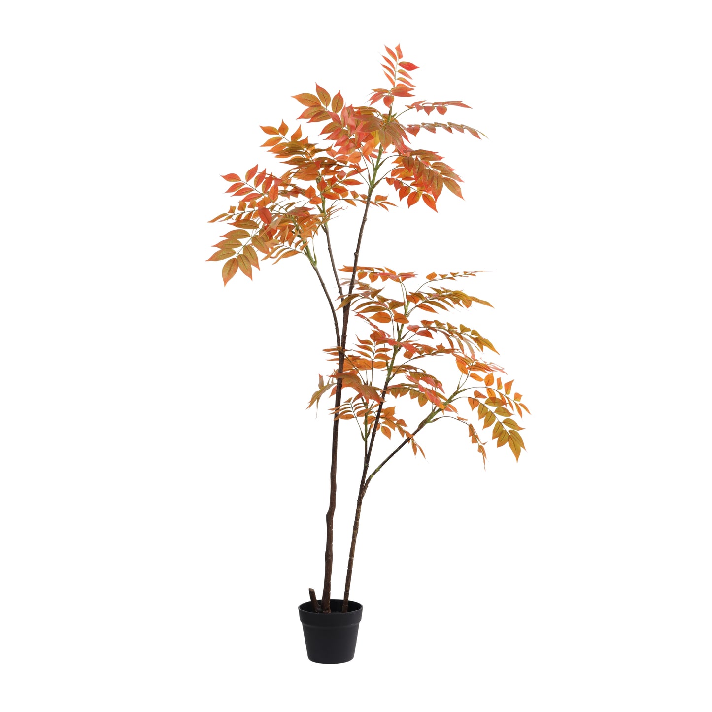 Bushy Artificial Plant – With Pot (5 Feet, Green)